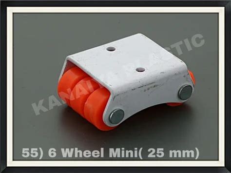 Cubon Orange Six Wheel Caster 6 Wheel Caster At Rs 299 Set In Rajkot