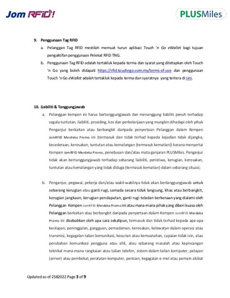 Terma Syarat Kempen Jomrfid Pdf