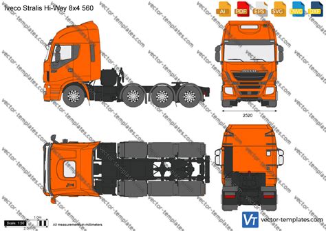 Templates Trucks Iveco Iveco Stralis Hi Way X