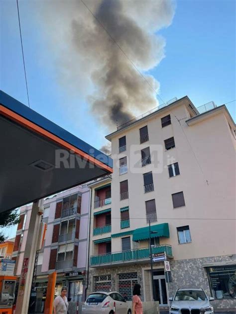 Incendio In Un Palazzo A Bordighera Assessore Sferrazza