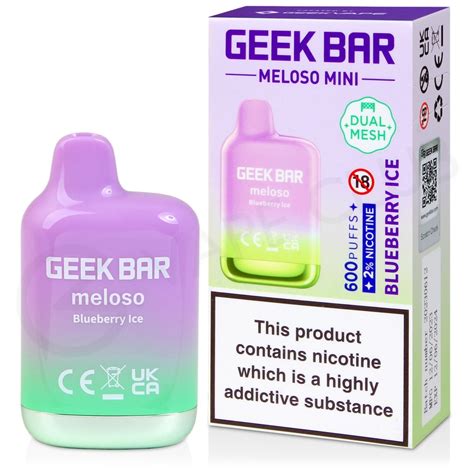 Geek Bar Meloso Mini Blueberry Ice Disposable Vape For