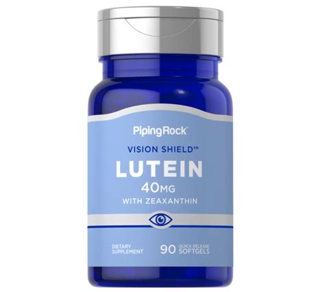 Piping Rock Lutein Zeaxanthin Mg And Softgels Lazada Ph