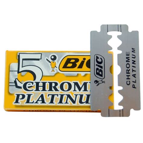 Лезвия для станка BIC Chrome Platinum | отзывы