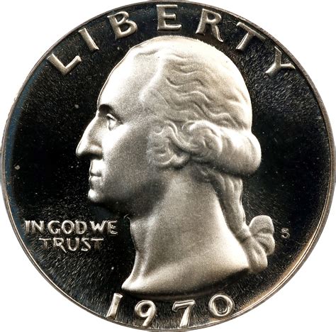 S Washington Quarter Proof Deep Cameo Pcgs Sbp F