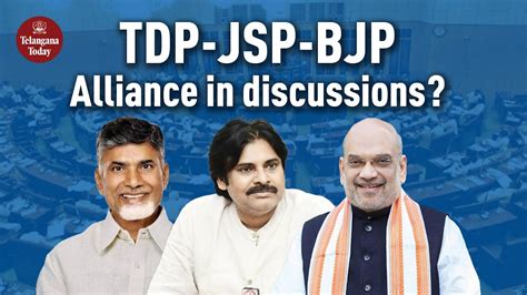 Tdp Jsp Bjp Alliance For Andhra Pradesh Assembly And Lok Sabha Polls N