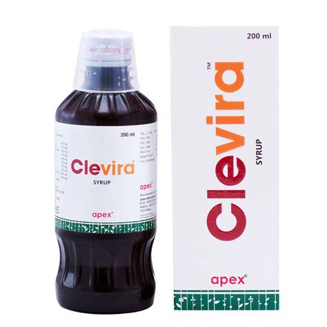 Apex Clevira Syrup 200 Ml Price Uses Side Effects Composition