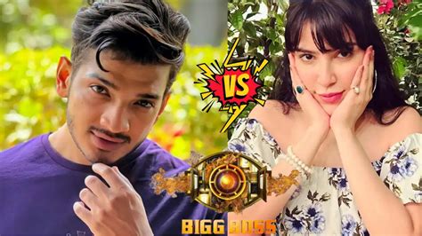 Bigg Boss 17 Big Fight Between Munawar Faruqui And Firoza Khan