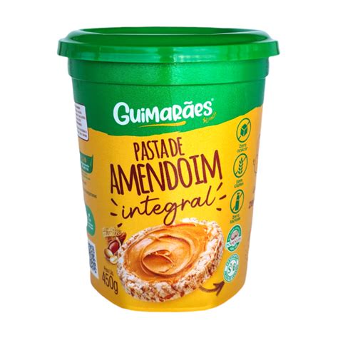 Pasta de Amendoim Integral 450g Guimarães Alimentos