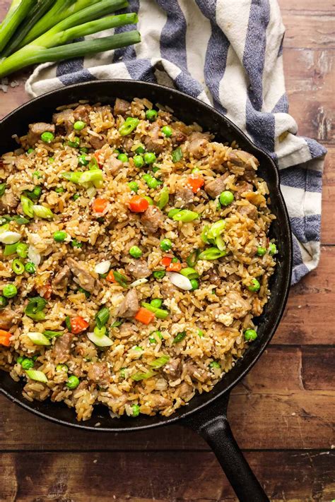 Pork Fried Rice Recipe Dinner Then Dessert