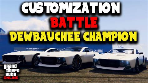 Dewbauchee Champion Customization Battle Gta Online With Harmnone