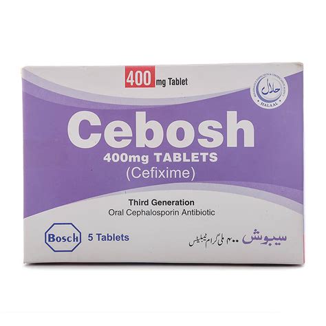 Buy CEBOSH 200mg Suspension DS 30ml Online Emeds Pharmacy