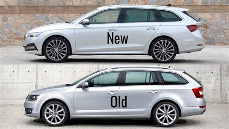 Skoda Octavia Combi Vs Old Skoda Octavia Combi Youtube