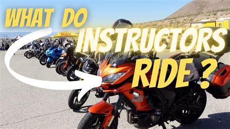 What Do Motorcycle Instructors Ride Youtube