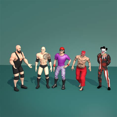 Artstation Wrestling Run Game