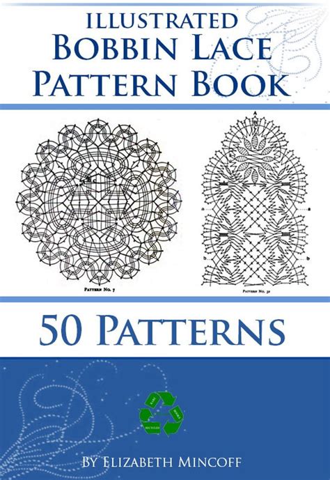 50 VICTORIAN LACE PATTERNS In This Rare How To Make Bobbin Lace Pattern