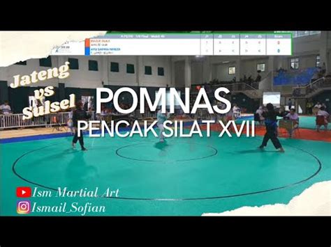 Penyisihan POMNAS Pencak Silat XVII Dias A JATENG Vs Ayu