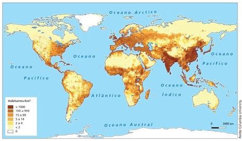 De Acordo O Mapa Qual Pais Aparece Entre Os Mais Populosos Do Mundo