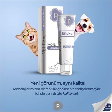 Vet Prive Kedi ve Köpekler Için Eklem Desteği Pasta 100G Fiyatı