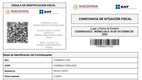 Sat ¿cómo Sacar Mi Constancia De Situación Fiscal Revista Espejo