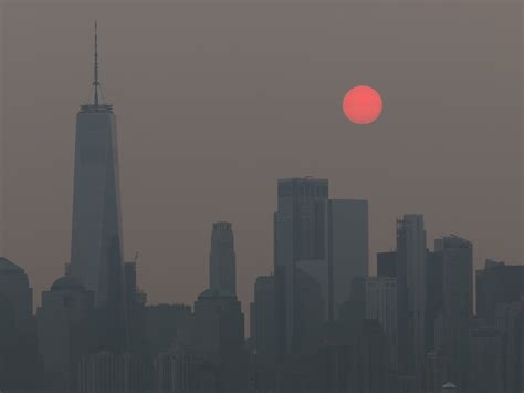 Wildfire Smoke From California Shrouds New York City — 2 000 Miles Away The Independent