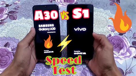 SAMSUNG GALAXY A30 Vs VIVO S1 SPEED TEST VIVO S1 VS GALAXY A30