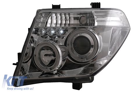 Angel Eyes Headlights Suitable For Nissan Navara D