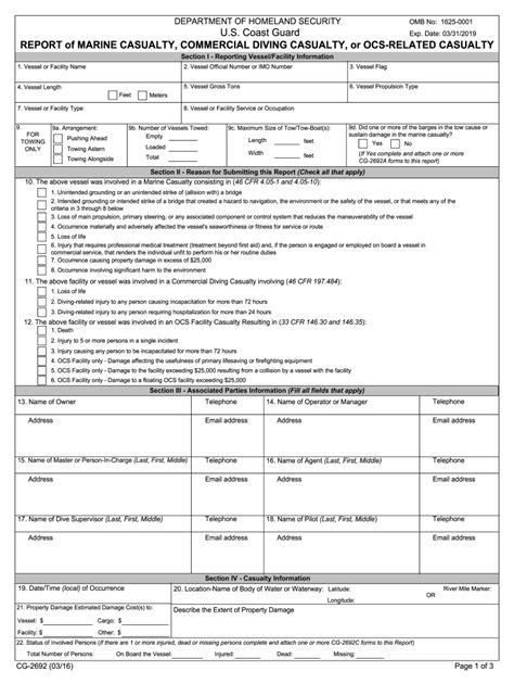 Form Uscg Cg Fill Online Printable Fillable Blank Fill