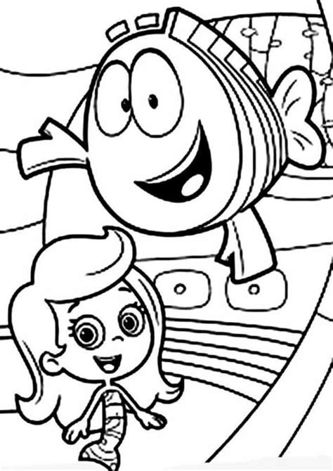 Bubble Guppies Ausmalbilder Desenhos Para Imprimir Bubble Guppies