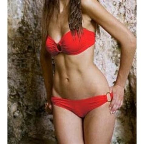 Holiday Sexy Lady Bikini With Shoulder Strap Tops Swimsuit Swimwear M On Onbuy