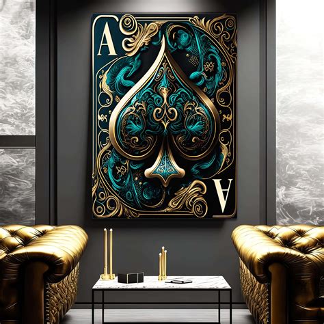 Ace of Spades Art Print | MusaArtGallery™