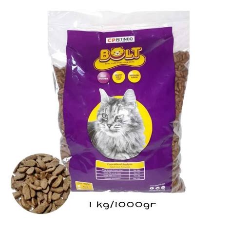 Jual Makanan Kucing Kering Cat Dry Food Bolt Happycatindo