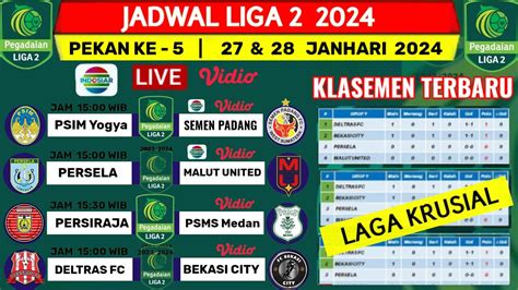 Jadwal Liga Indonesia Babak Besar Psim Vs Semen Padang