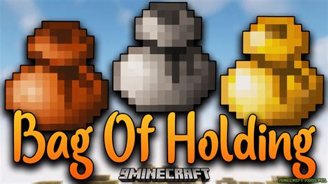 Мод Сумка для хранения / Bag Of Holding Майнкрафт 1.19.2