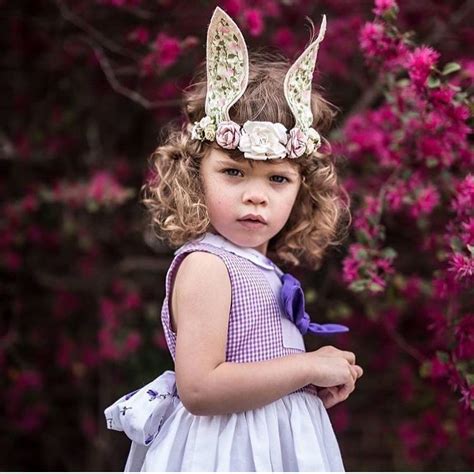 Woodland Bunny Flower Crown Photo Prop Baby Tieback Etsy Woodland