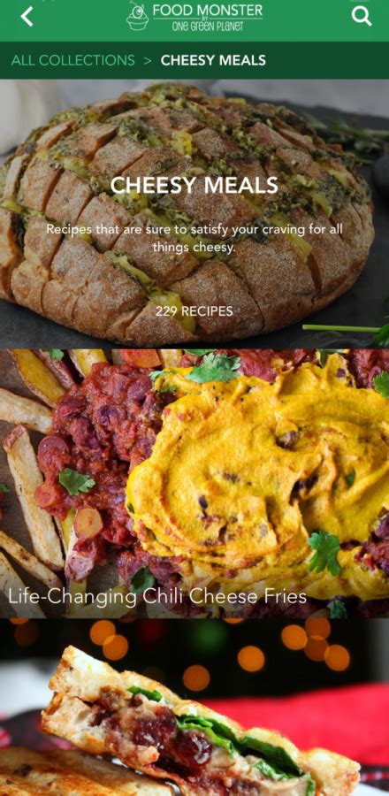 One Green Planet Food Monster App and Cookbook with Plant-Based Recipes ...