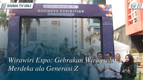 Wirawiri Expo Gebrakan Wirausaha Merdeka Ala Generasi Z Youtube