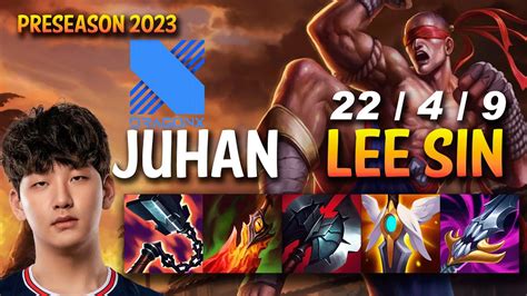 Drx Juhan Lee Sin Vs Graves Jungle Kr Ranked Youtube