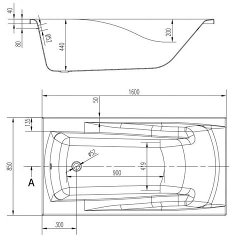 Pachet Complet Cada Acril 160x85 Masca Frontala Cadru Metalic Sifon