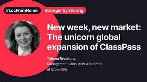 New Week New Market The Unicorn Global Expansion Of Classpass