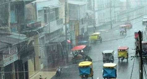 Clima En El Perú Senamhi Lluvias Intensas Afectarán Hoy A 44