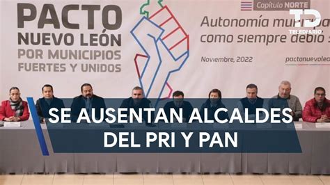 Alcaldes Del Pri Y Pan Se Ausentan De Mesa De Colaboración