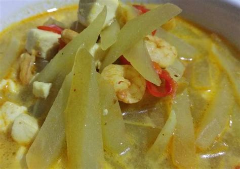 Resep Sayur Santan Labu Siam Udang Oleh Vionalia Cookpad