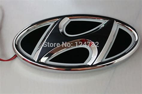 Emblema Perfil Luminoso Hyundai Cardetails