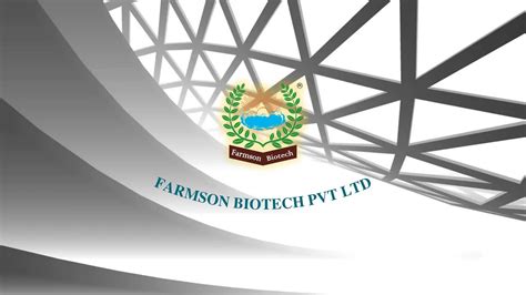 Farmson Biotech Pvt Ltd Company Introduction Video Youtube