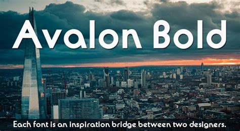 Avalon Bold Font Fontyukle