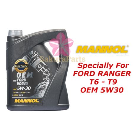 Mannol Oem Ford Volvo W Fully Synthetic Engine Oil L