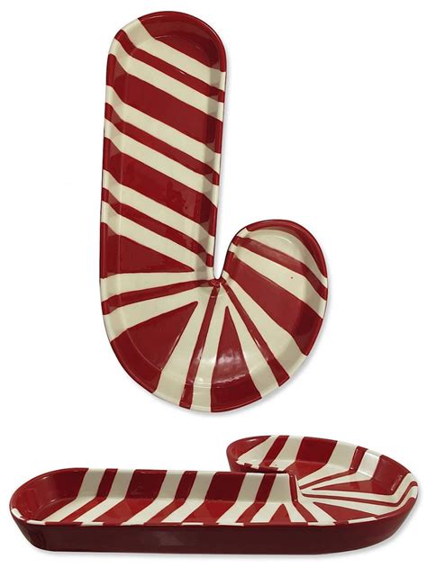 Ceramic Candy Cane Serving Dish 32cm Product Archive Buy Online