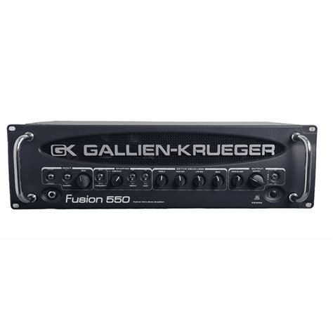 Gallien Krueger Fusion 550 Head Pre Owned Bass From Kenny S Music Uk