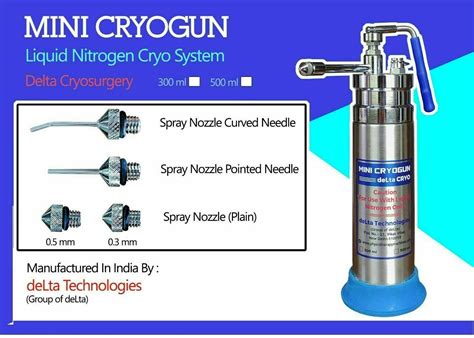 Mini Cryo Gun 300ml Liquid Nitrogen Spray Liquid N2o Cryo Gun General