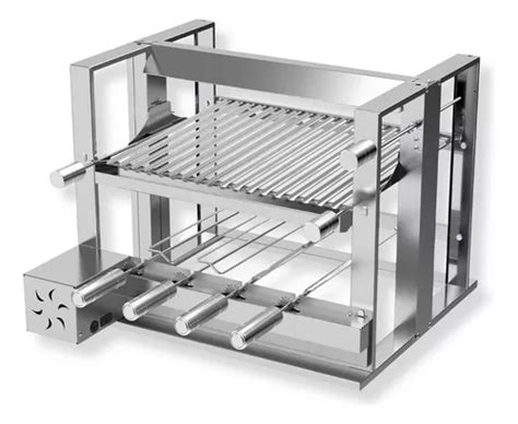 Churrasqueira Elevat Ria Motor Espetos Girat Ria Grelha V
